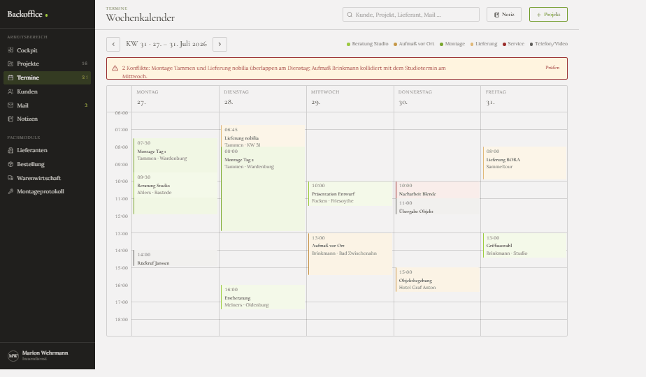 Wochenkalender